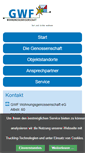 Mobile Screenshot of gwf-stuttgart.de